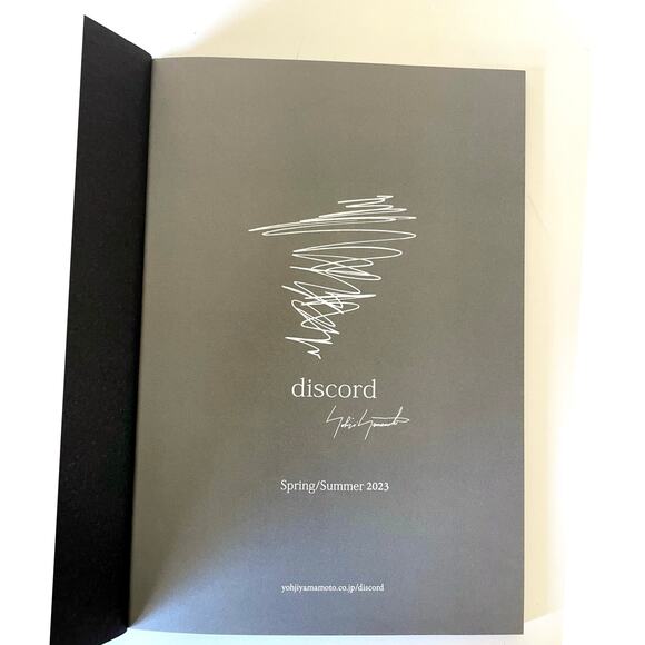 Yohji Yamamoto discord Spring/Summer 2023 Collection catalog hardcover - Picture 2 of 3